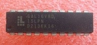 GAL16V8D-15LPN Flash Memory Data Storage , Lattice Semi Conductor 50MHz 5V 20 Pin PDIP