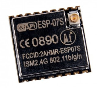 Noyau électronique de WIFI V1 IEEE802.11 B/G/N ESP8266 de module de Digital de penseur d'ESP-07S AI