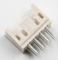 Connecteur de panneau de carte PCB de LBTAR-05V-2K-K, connecteurs détachables de style de cuir embouti de RoHS JST
