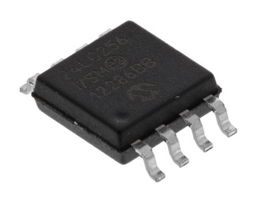 24LC256-I/SM peu 32K X de la puce I2c Eeprom 256K 8 3.3V/5V 8 tube de Pin SOIJ