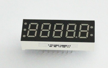 segment 5 panneau électronique d'affichage numérique de 0,36 pouces, tube de J3561AH HK LED Digital